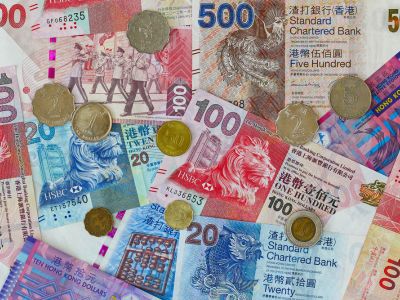 港元拆息全线下跌 一、三个月息见2008年以来最大跌幅