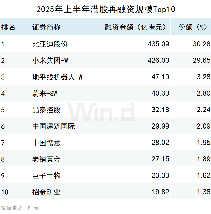2025年上半年港股承销排行榜发布 港股一级市场股权融资额同比大幅上升318% - 图片18