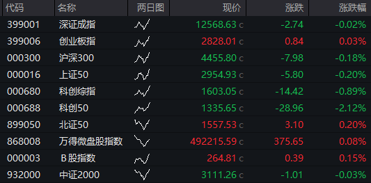 A股三大指数开盘涨跌不一，寒武纪低开近7%，中芯国际低开超4% - 图片1