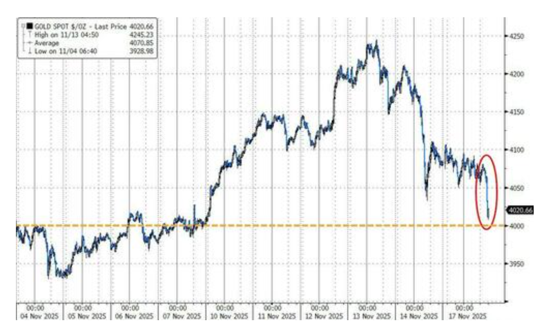 科技股、币圈、黄金“三杀”，美股跌破关键支撑位，美国市场遭遇“全面抛售” - 图片2