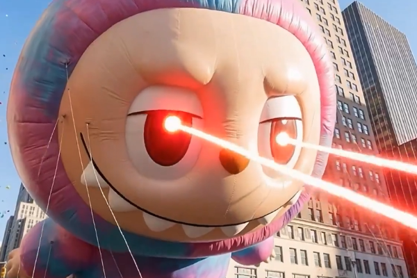 排面拉满，Labubu首次感恩节大游行！泡泡玛特跻身全球顶级IP阵营