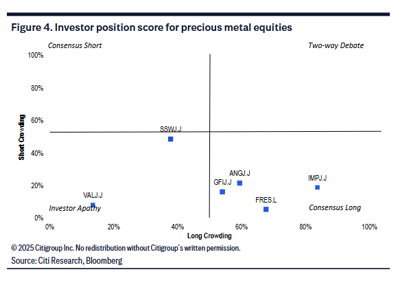 黄金之后谁接棒?花旗2026展望看好铂族金属,工业替代与估值修复双轮驱动 - 图片1