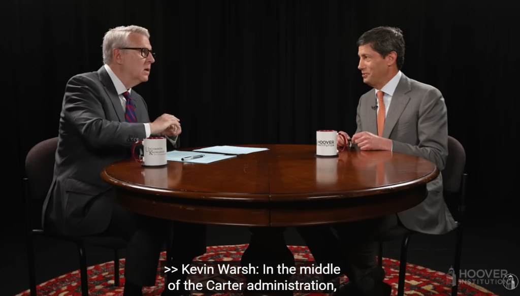 最能体现沃什政策主张的一场对话:通胀是美联储的一种选择 - 图片1