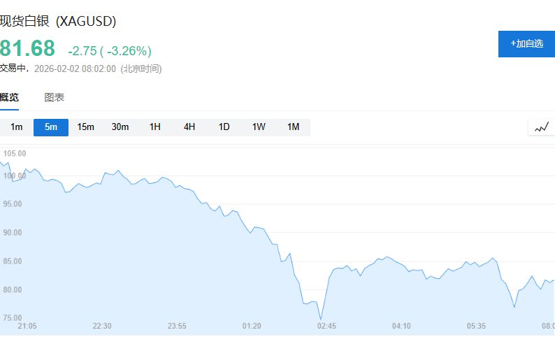 贵金属低开后强势反弹，黄金转涨、白银涨近4%，美股期货、原油走低 - 图片3