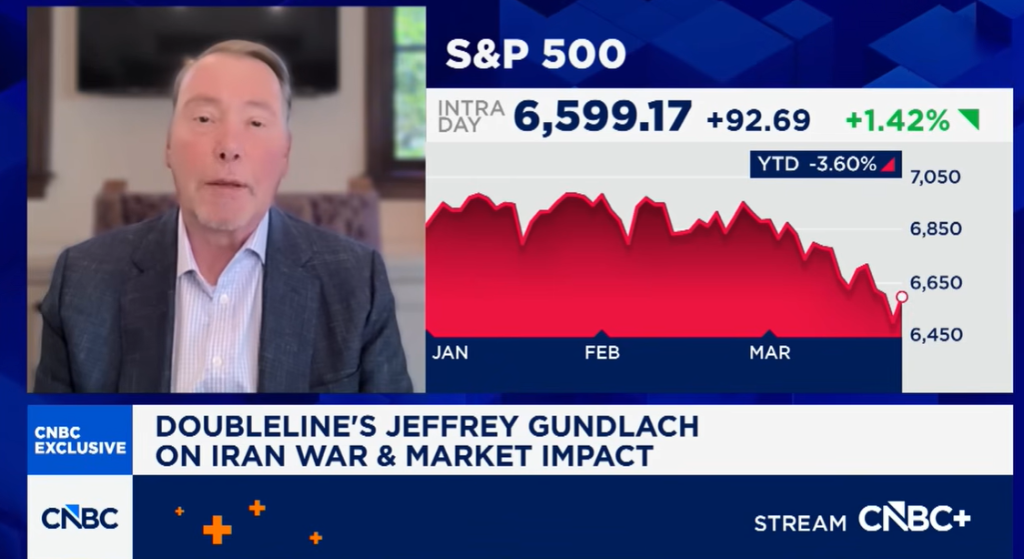 “新债王”Gundlach：美股还没到买入时机，今年降息预期已破灭，现在是抄底黄金的好时候 - 图片1
