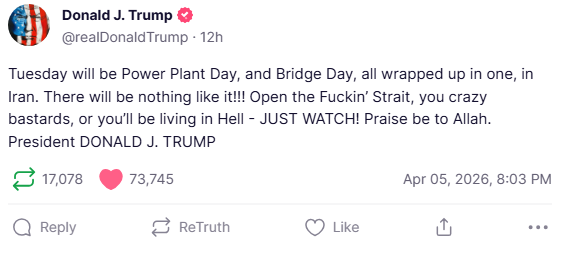 特朗普：与伊朗协议有望达成 本周二将是“最终期限” - 图片1