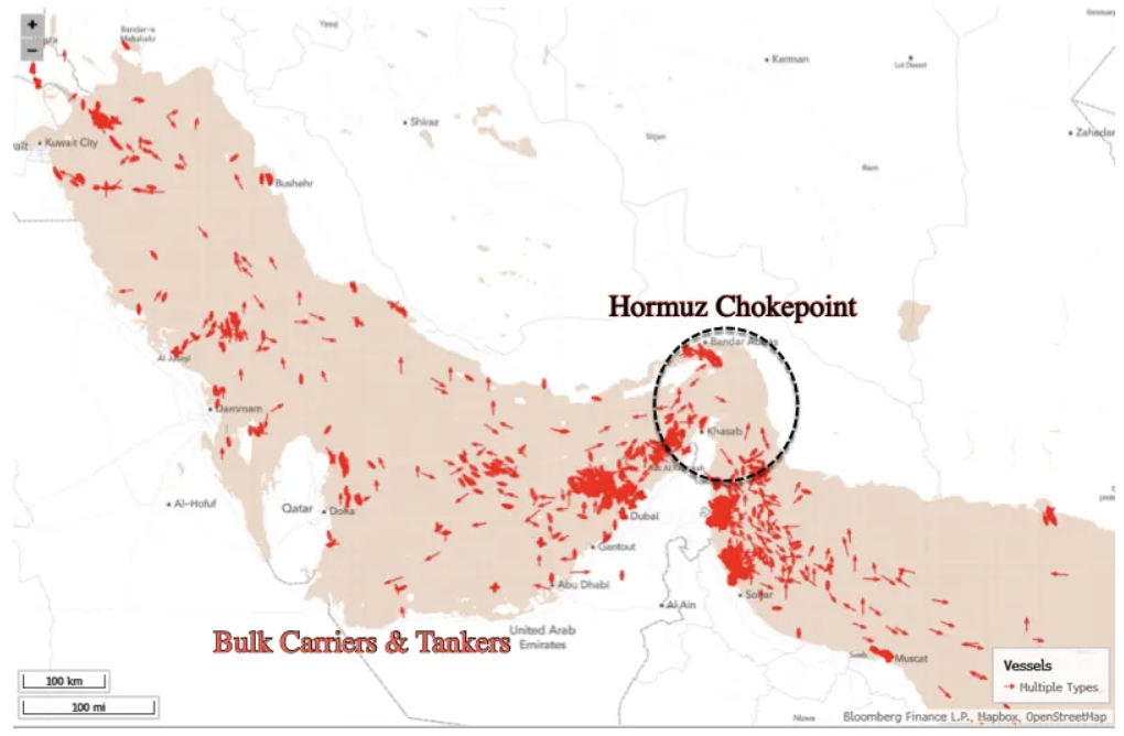 霍尔木兹海峡积压船只达800艘，IMO秘书长：首要任务是保障海员安全撤离 - 图片1