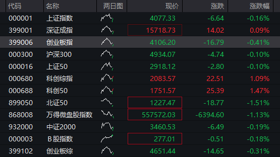 A股三大股指震荡下跌，芯片半导体逆势拉升，恒指、恒科指双双跌超1%，科网股普遍下挫 - 图片1