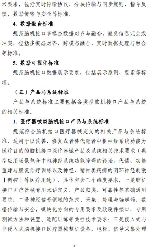 《国家脑机接口产业标准体系建设指南(2026版)》(征求意见稿)公布 提升我国脑机接口全球标准参与度 - 图片8