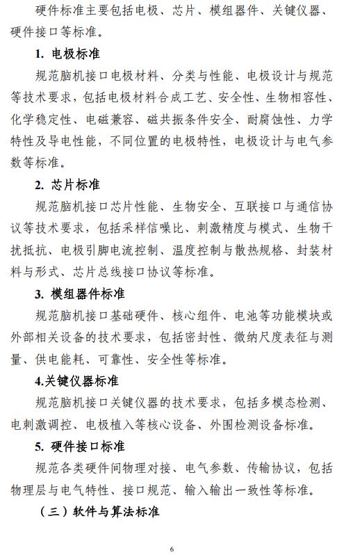 《国家脑机接口产业标准体系建设指南(2026版)》(征求意见稿)公布 提升我国脑机接口全球标准参与度 - 图片6