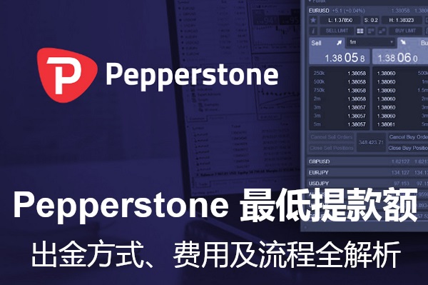 Pepperstone 最低提款額、出金方式、費用及流程全解析